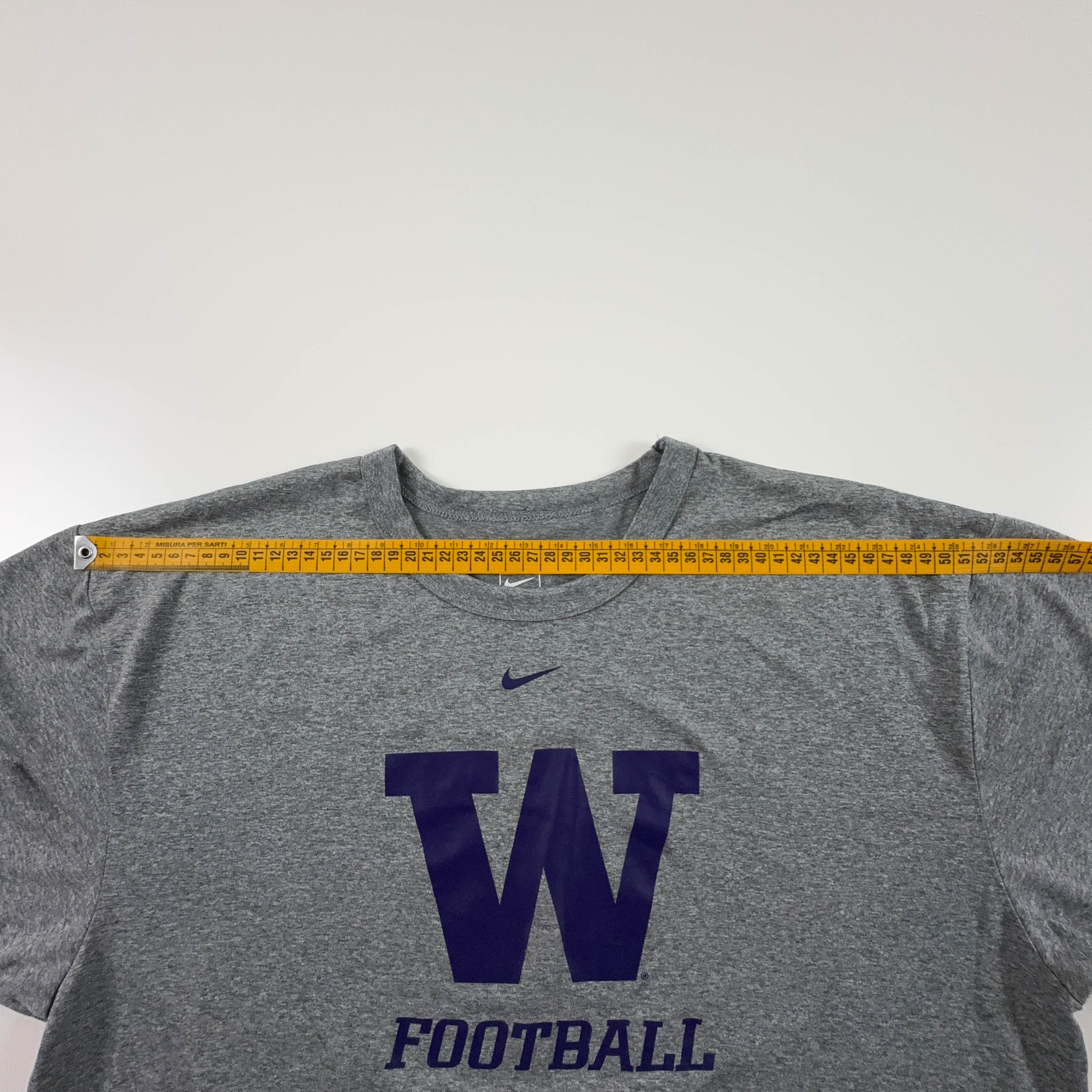 Nike Football T-shirt in grey with print - Size 42 44 men