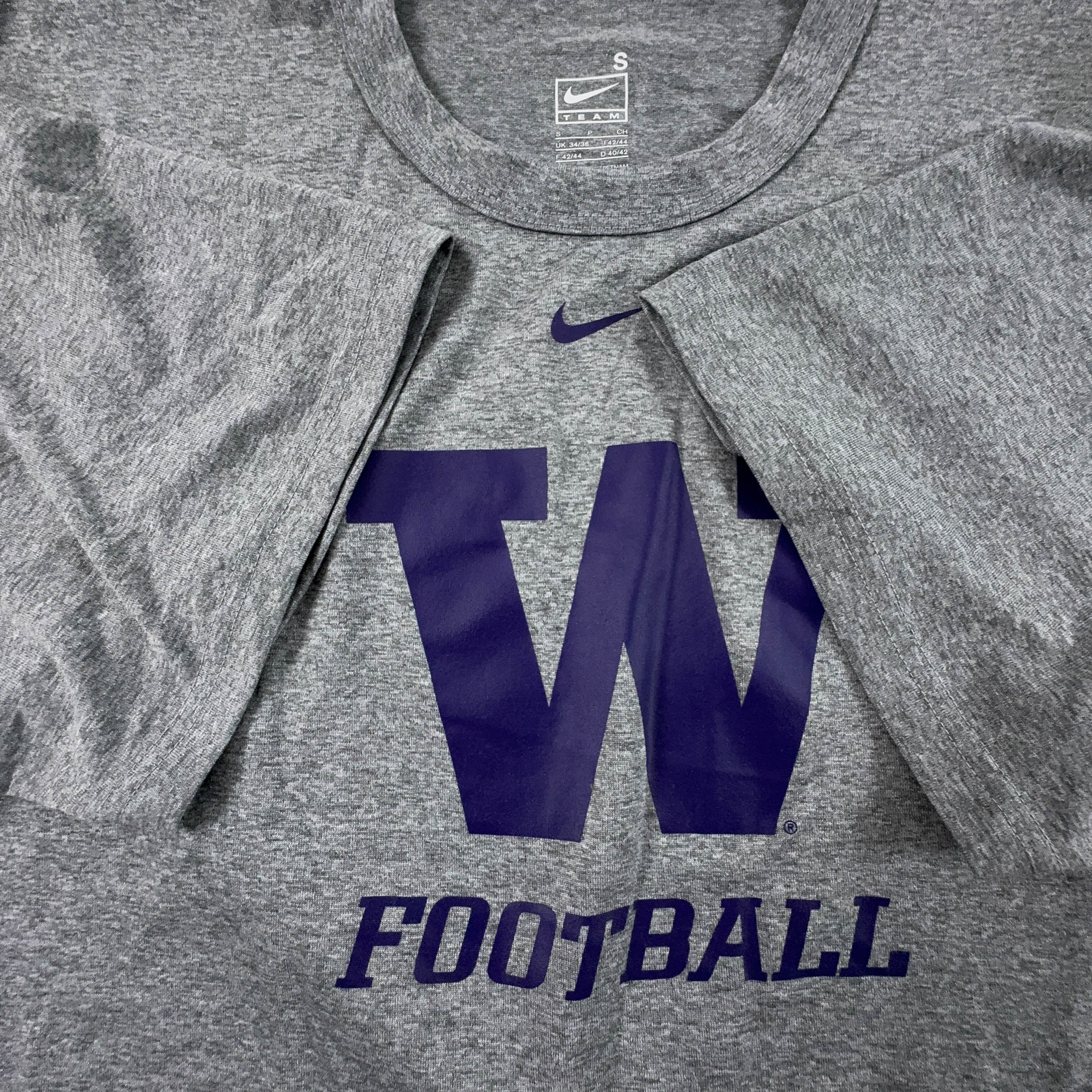 Nike Football T-shirt in grey with print - Size 42 44 men