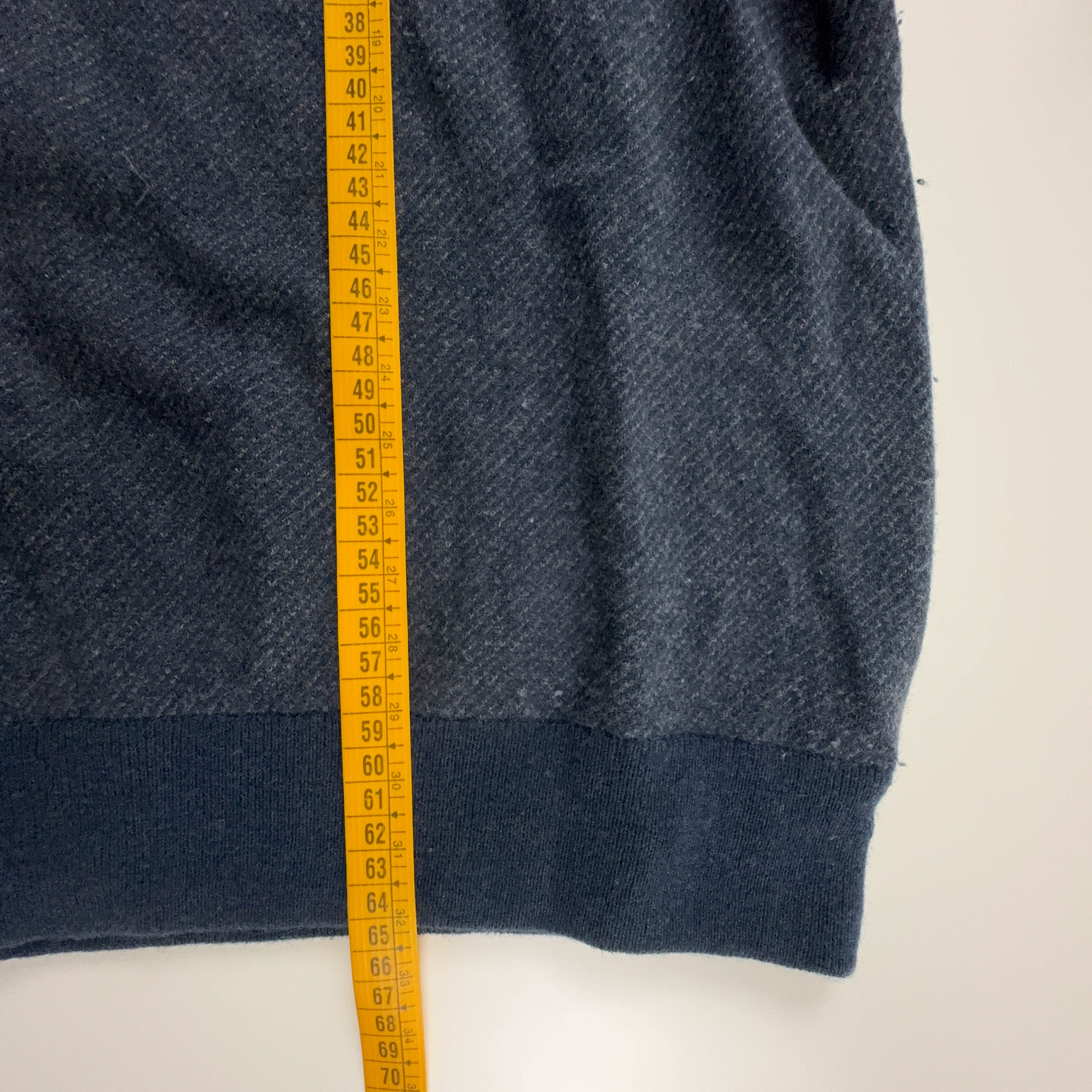 Maglione Ralph Lauren blu a girocollo 100% lana merino - Taglia M/L uomo