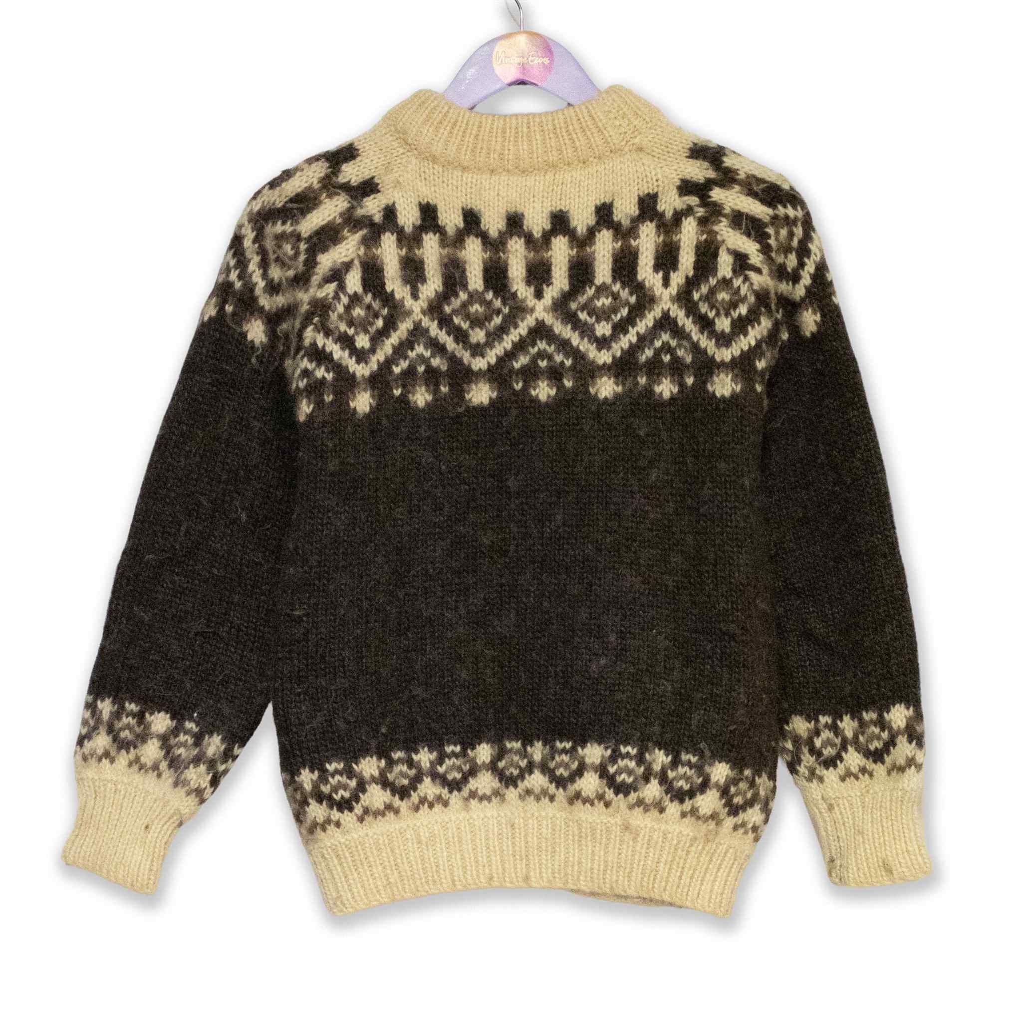 Vintage 100% wool sweater - Size XS