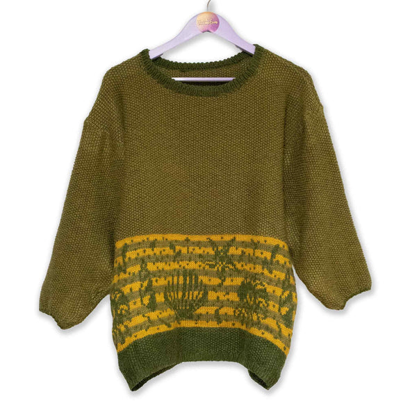 Vintage Handmade Sweater - Size L