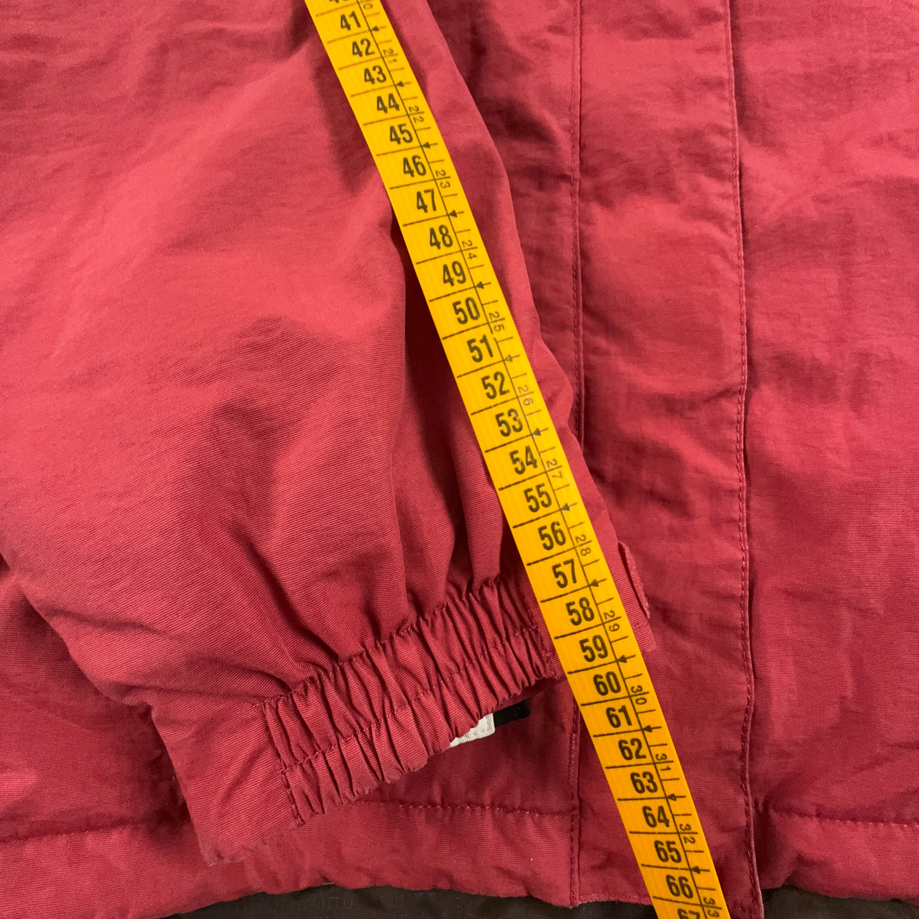 Giacca da Sci/Snowboard Columbia Vintage rossa e bianca Waterproof - Taglia M donna