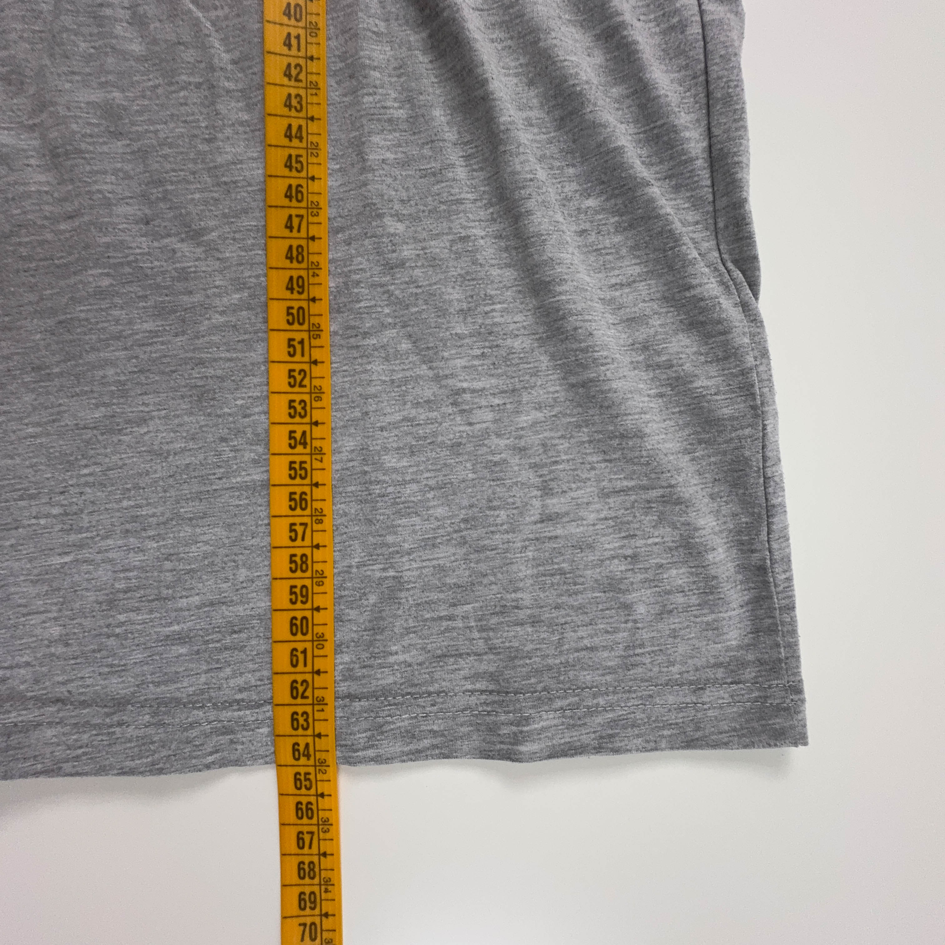 The North Face Grey Cotton T-Shirt with Print - Men's Size S/M