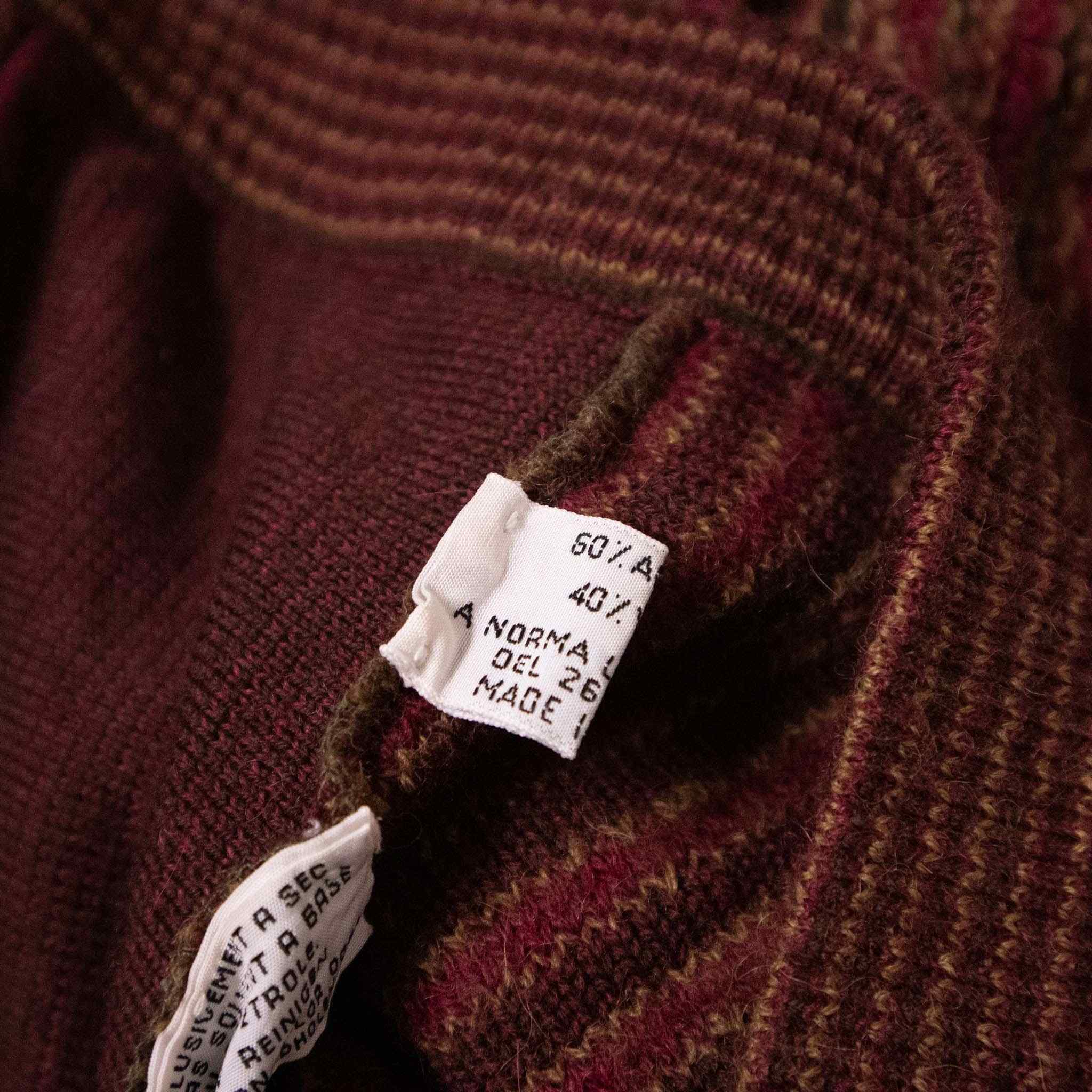 Cardigan Vintage 60% Alpaca - Taglia L