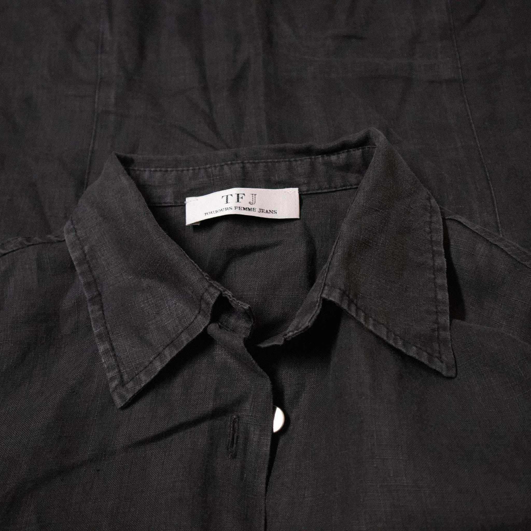 Vintage 100% linen shirt - Size L