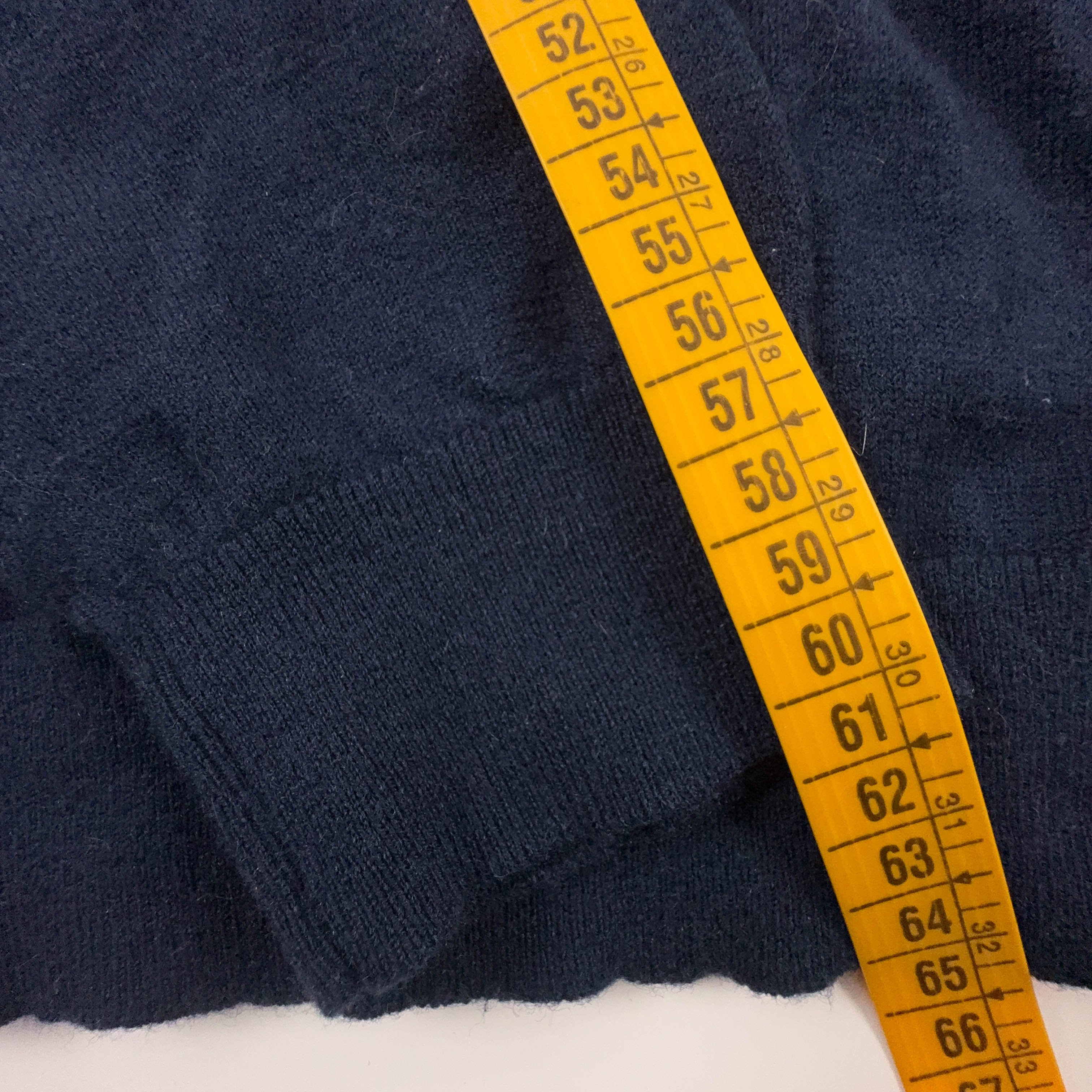 Maglione Napapijri blu scuro a girocollo 100% lana merino - Taglia M uomo