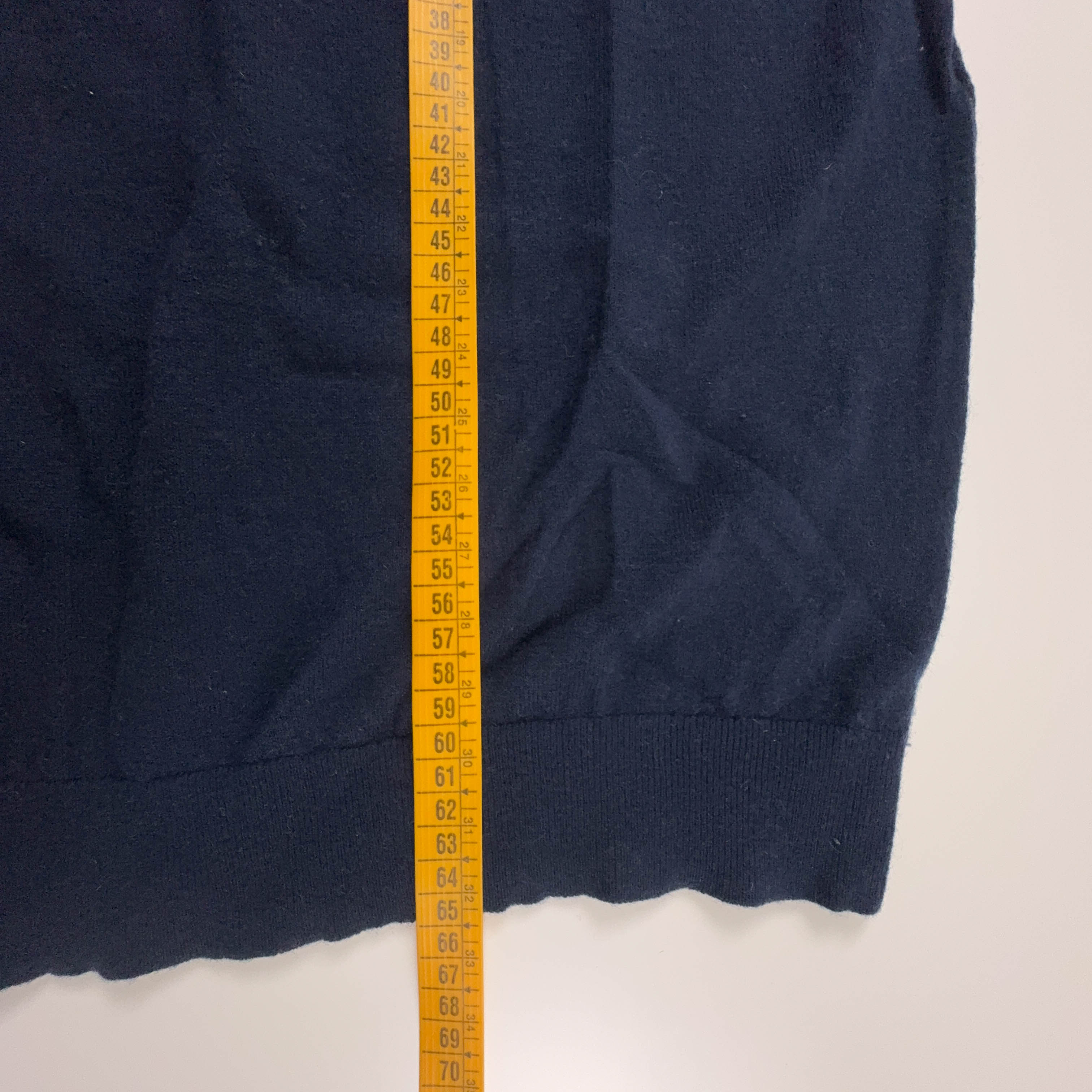 Maglione Napapijri blu scuro a girocollo 100% lana merino - Taglia M uomo