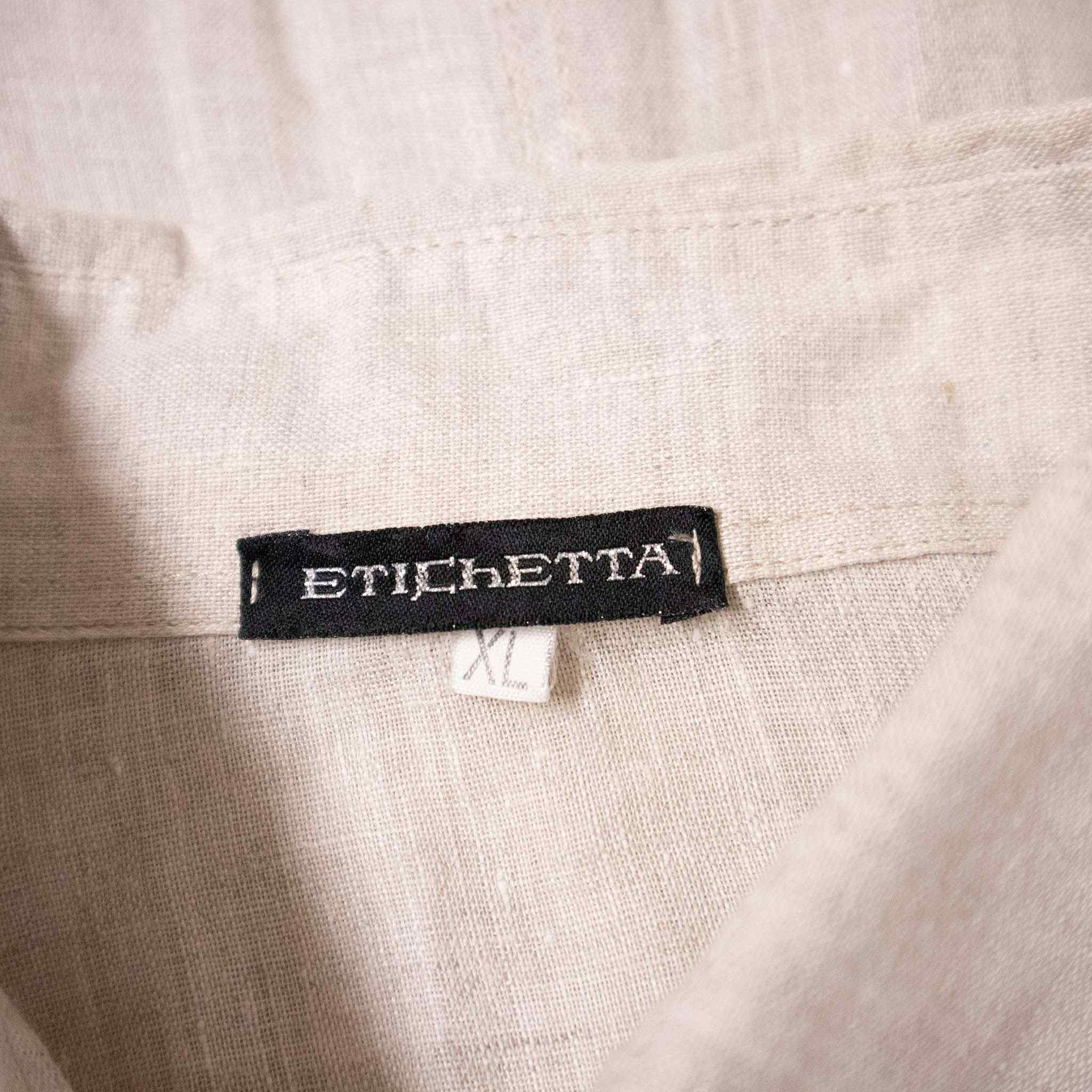 Vintage 100% linen shirt - Size L