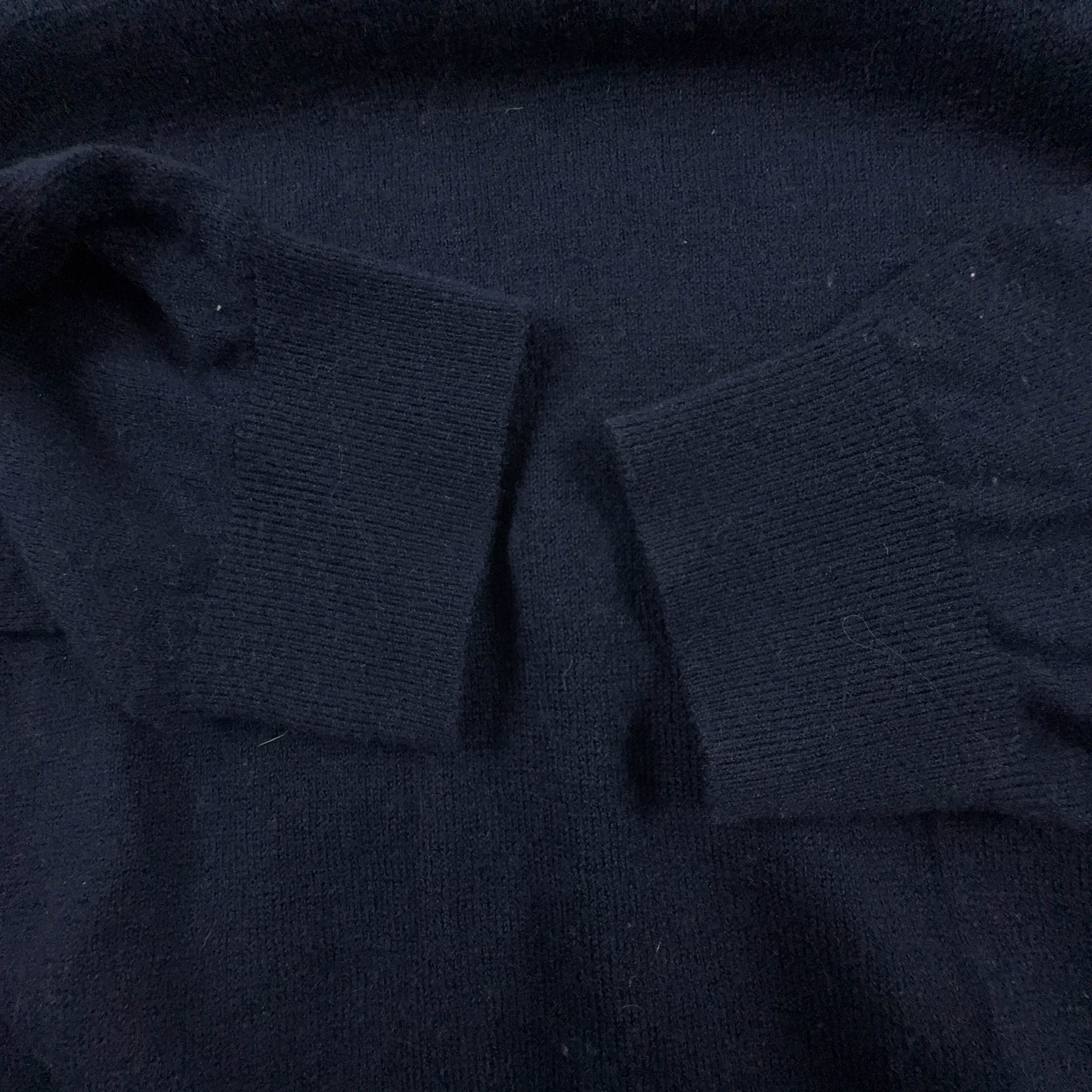 Maglione Napapijri blu scuro a girocollo 100% lana merino - Taglia M uomo