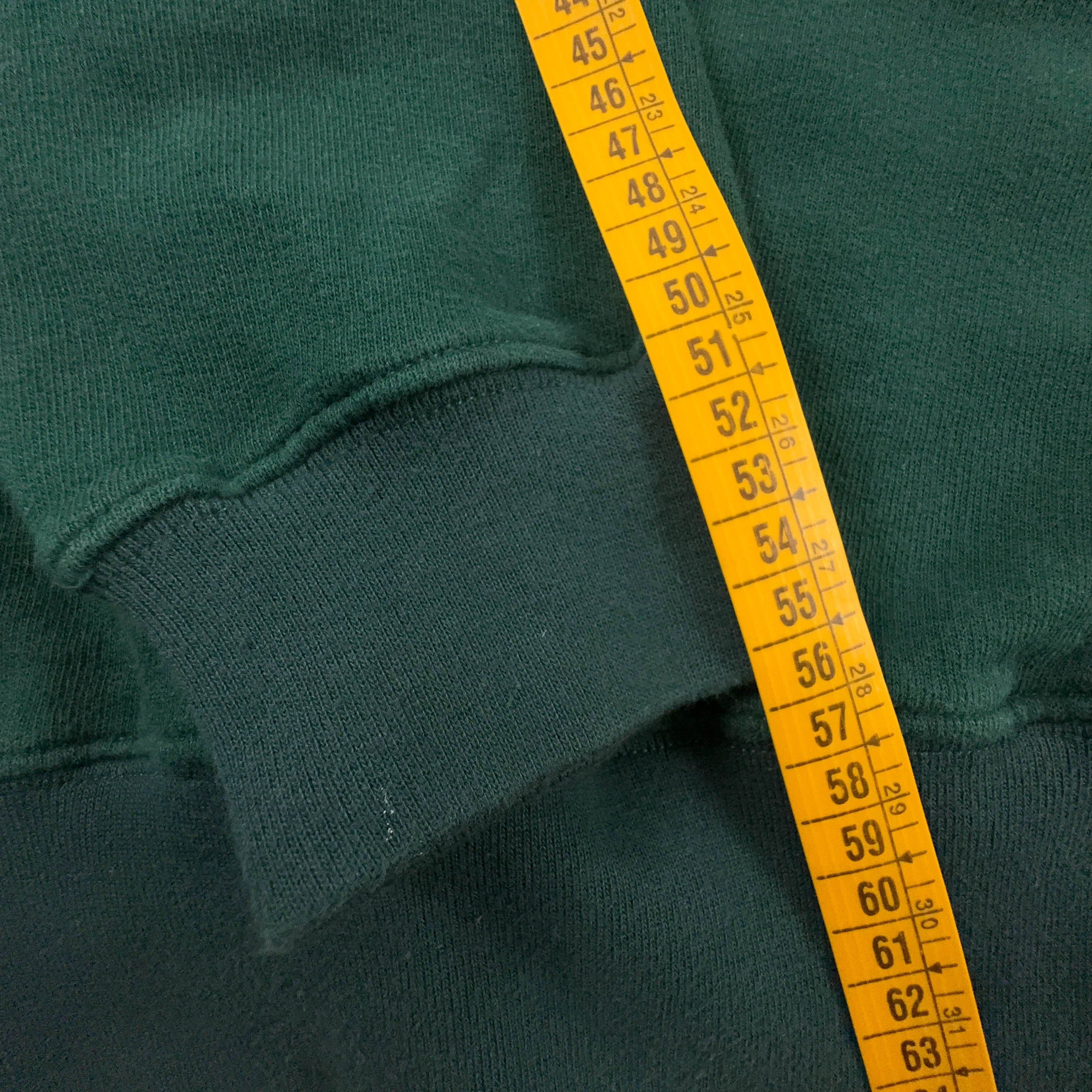 Maglione Ralph Lauren verde quarter zip 82% cotone - Taglia M uomo