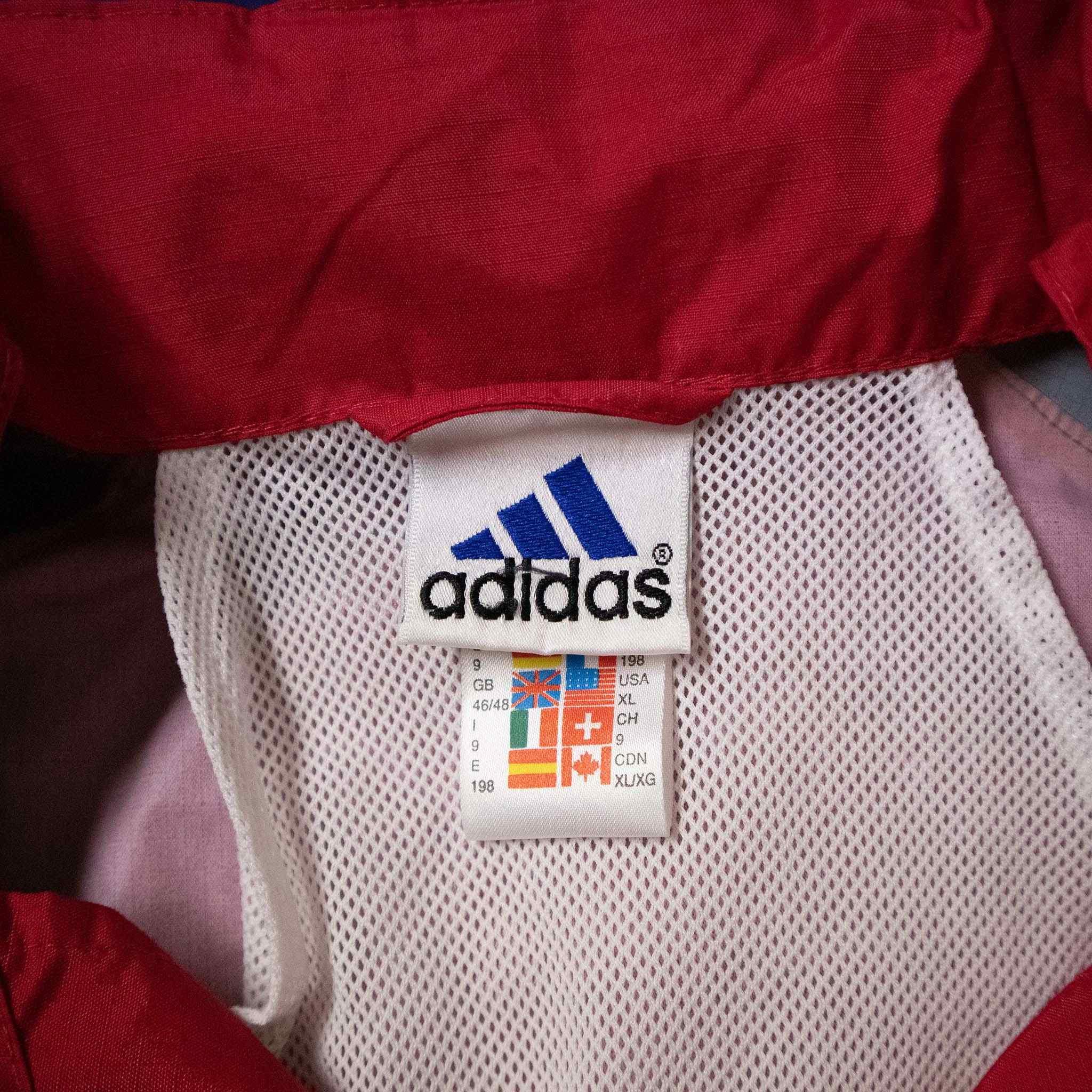 Adidas Bayern Munich Vintage Windbreaker - Size XL