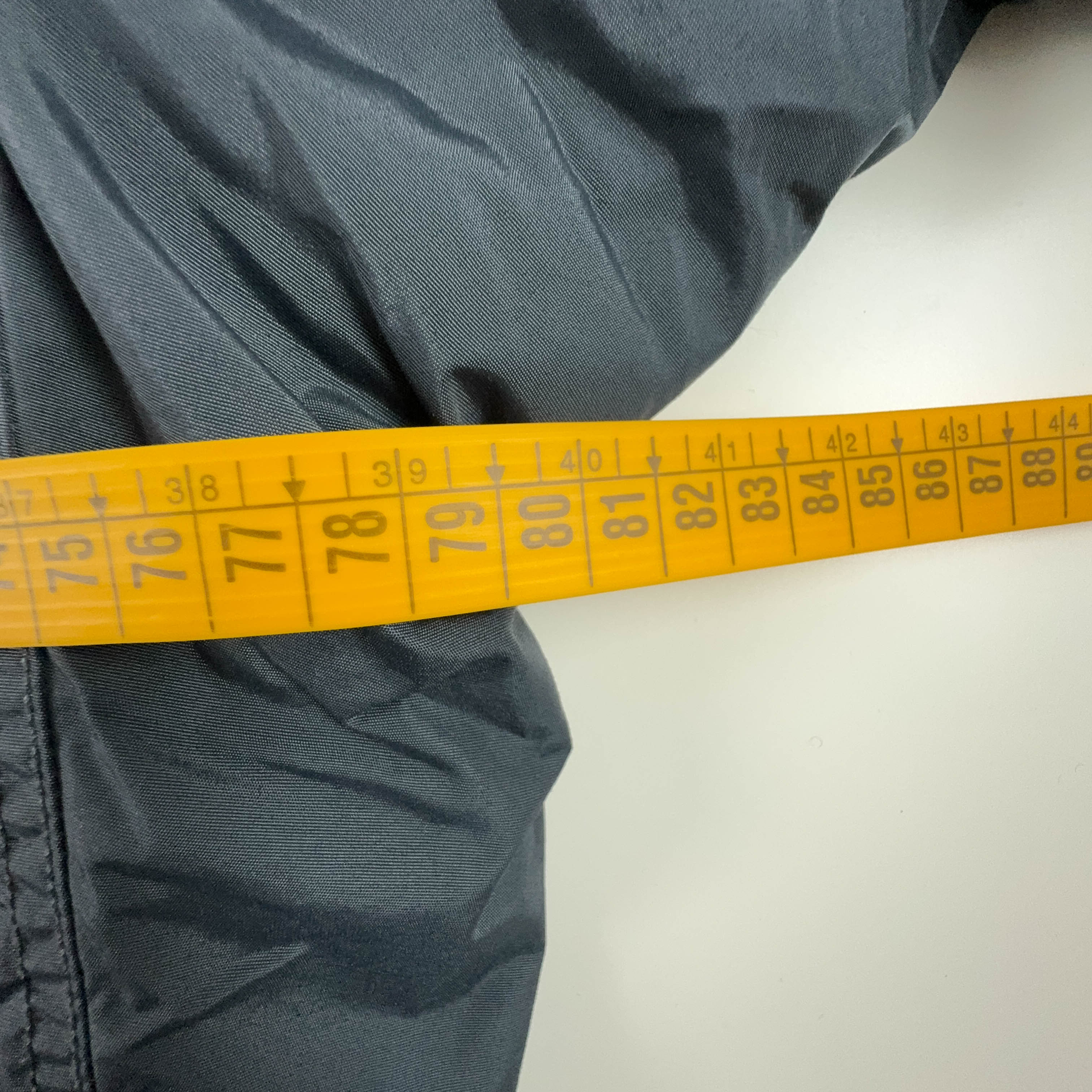 Giacca Columbia grigio scuro impermeabile con zip - Taglia XL/XXL uomo