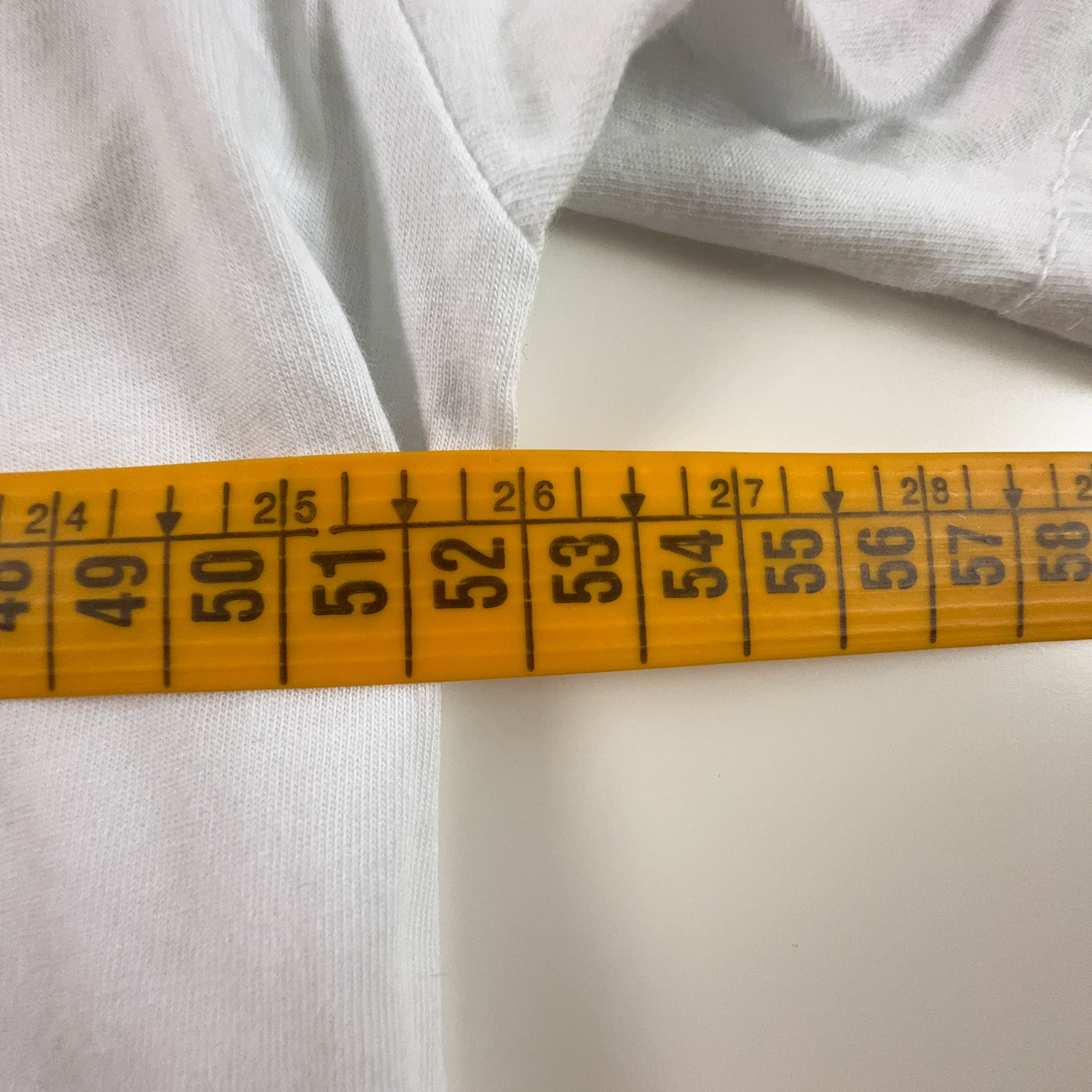 Moschino White Cotton T-Shirt with Print - Men's Size XXL