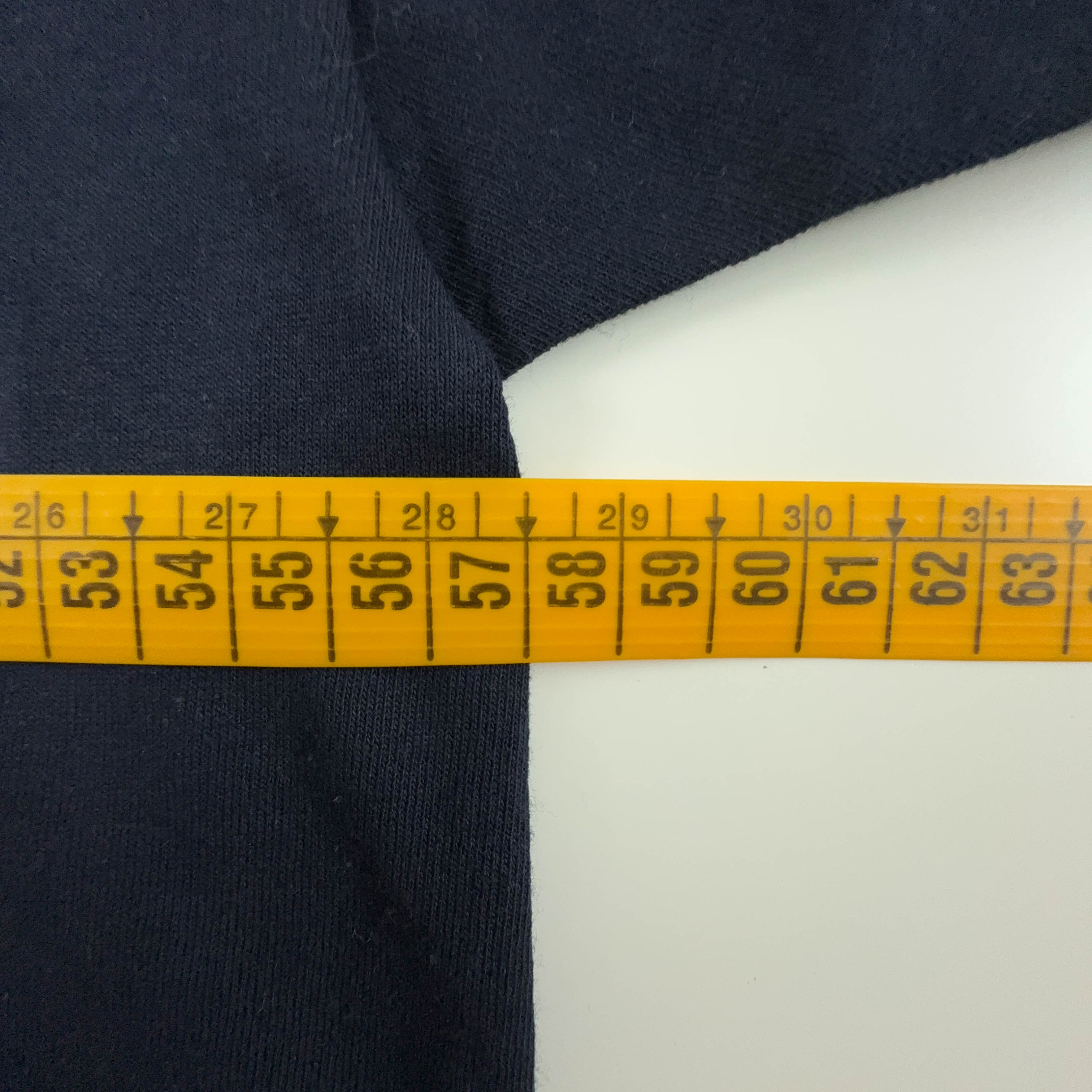 Champion Dark Blue Cotton T-Shirt with College Print - Men's Size XL