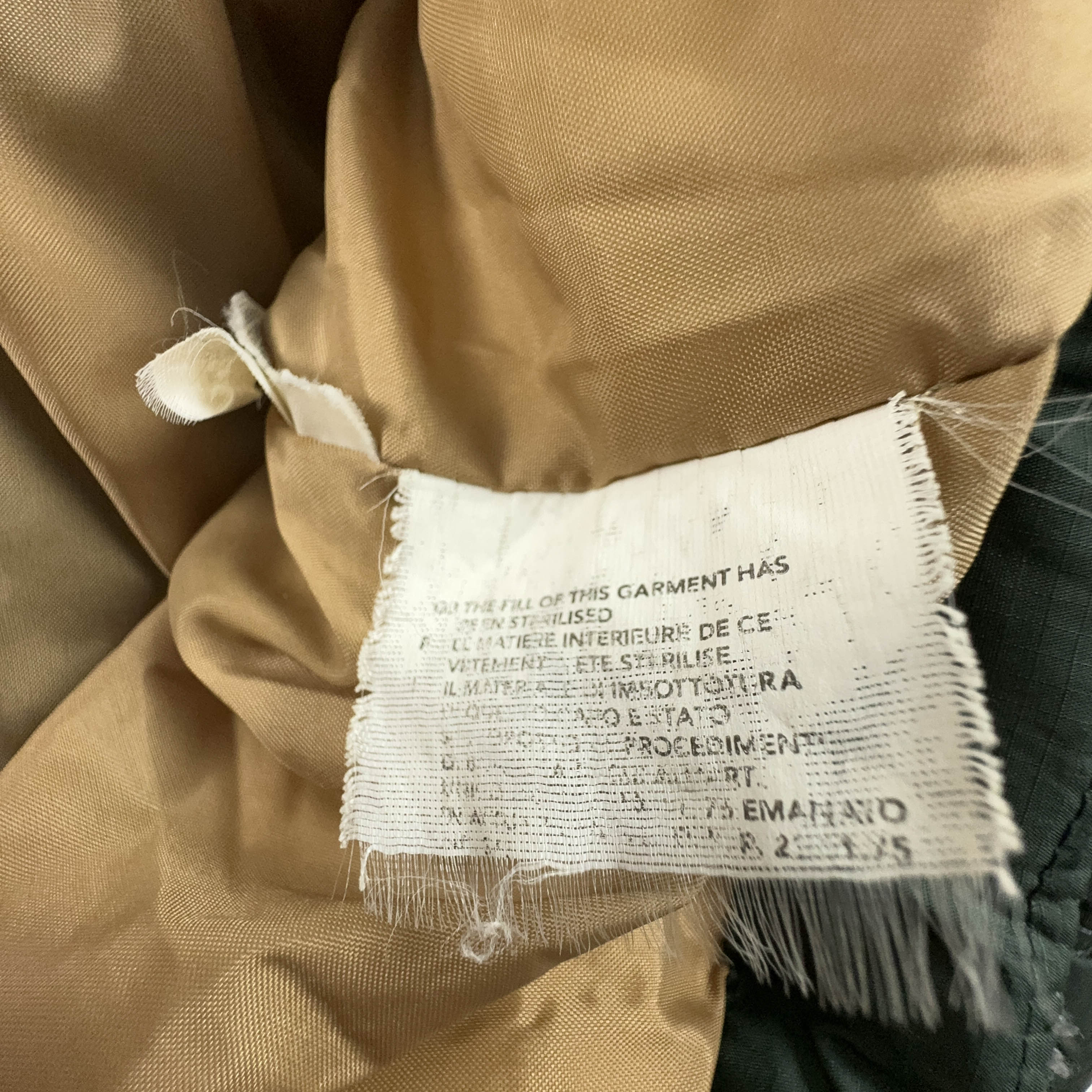 Giubbotto Nike Vintage anni 00 verde con dettagli arancioni e cappuccio - Taglia XL 188 uomo