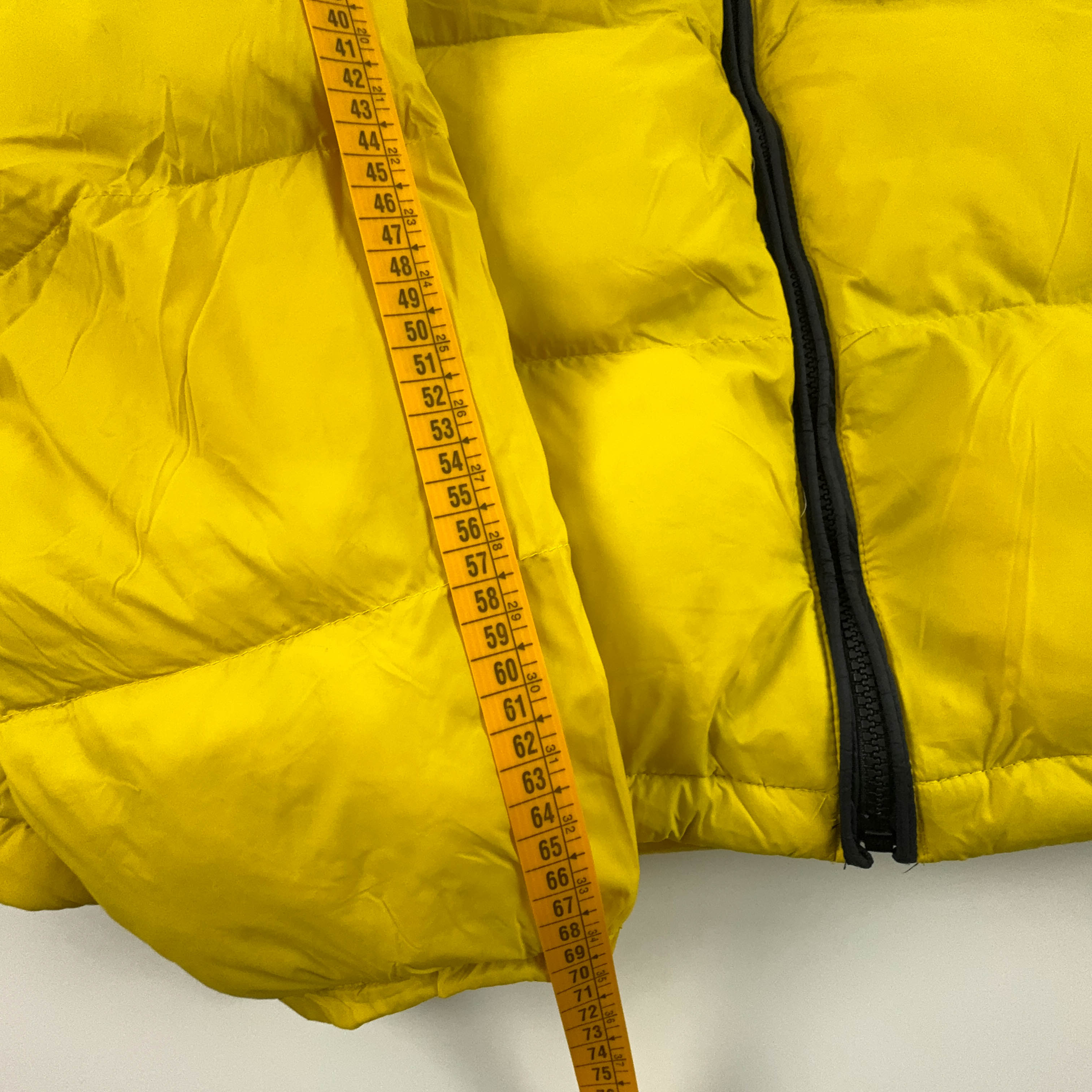 Giubbotto Napapijri giallo e nero imbottito con zip - Taglia XL uomo