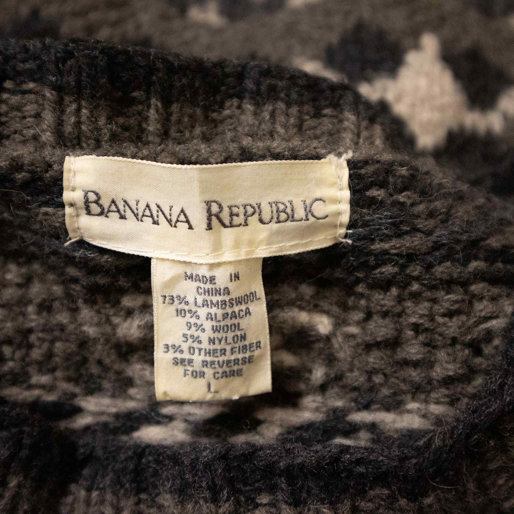 Banana Republic Vintage wool and alpaca blend sweater - Size XL