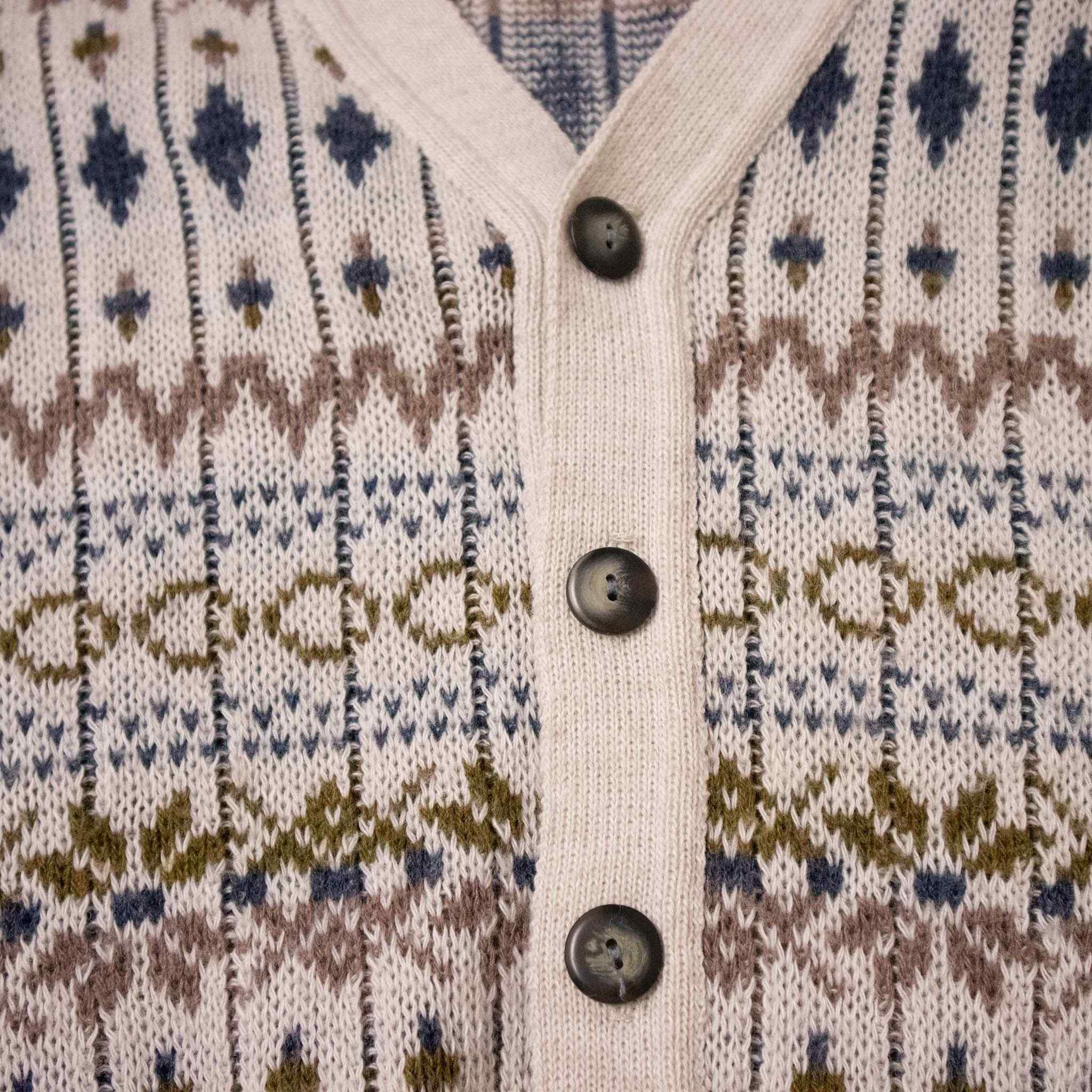 Vintage 100% wool cardigan - Size M