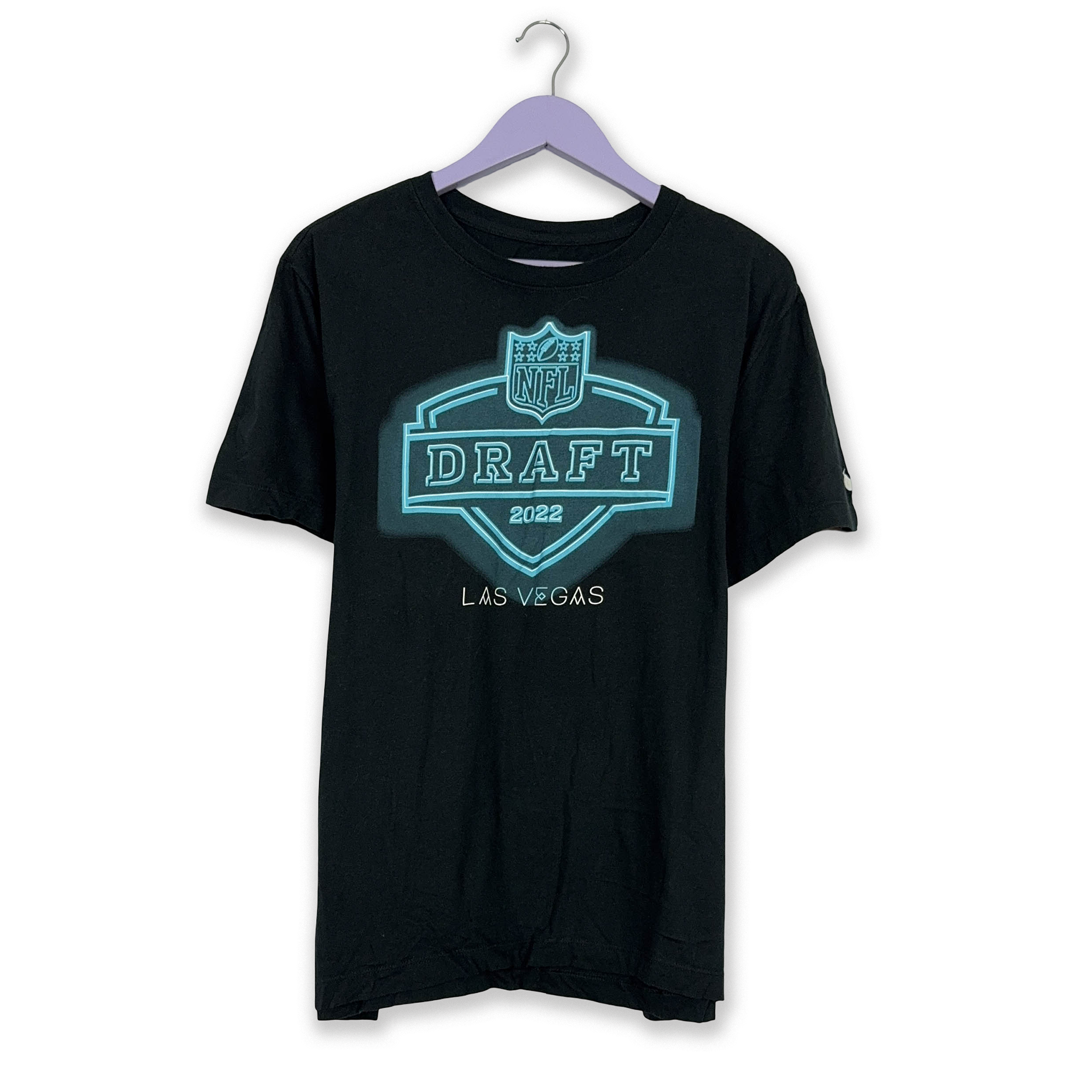 Nike Black NFL 2022 Draft Crew Neck T-Shirt - Men's Size Large