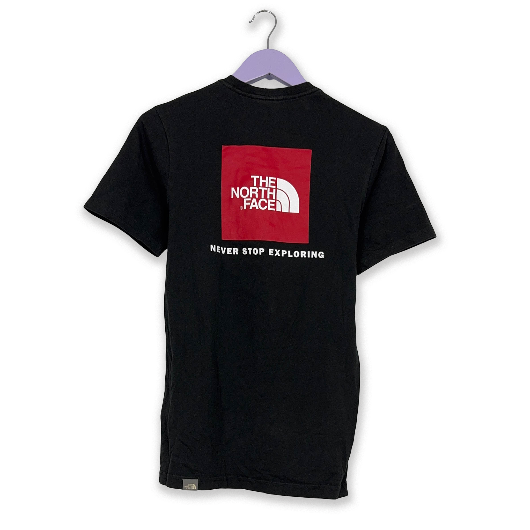 The North Face Black Crew Neck Cotton T-Shirt - Men's Size XS/S