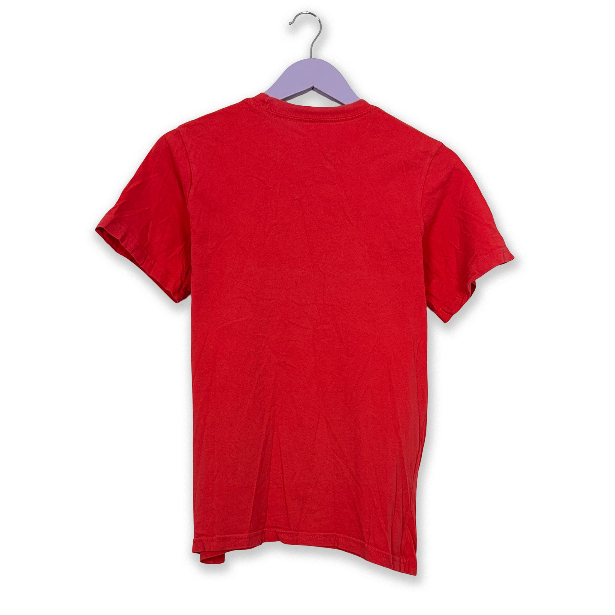 Nike Vintage Barcelona Cotton T-Shirt from the 2000s, Coral Pink - Size S/M Men's